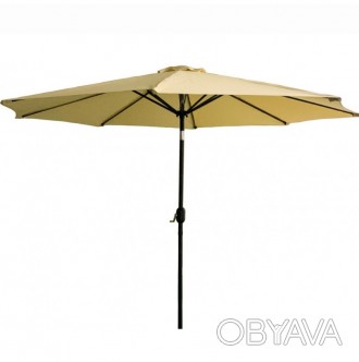 Пляжный зонт с регулировкой наклона для сада для дачи 8 спиц диаметром до 3 м Bo. . фото 1
