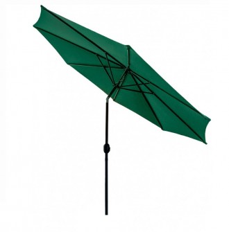 Пляжный зонт с регулировкой наклона для сада для дачи 8 спиц диаметром до 3 м Bo. . фото 2