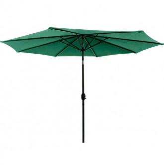 Пляжный зонт с регулировкой наклона для сада для дачи 8 спиц диаметром до 3 м Bo. . фото 4