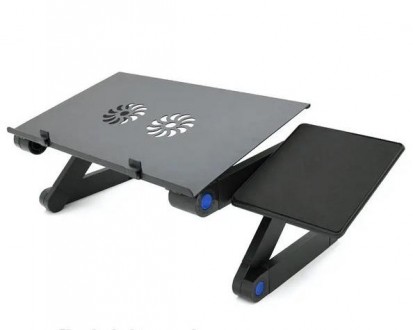Столик-підставка для ноутбука (робоча поверня 42 х 26 см) з додатковою підставко. . фото 7