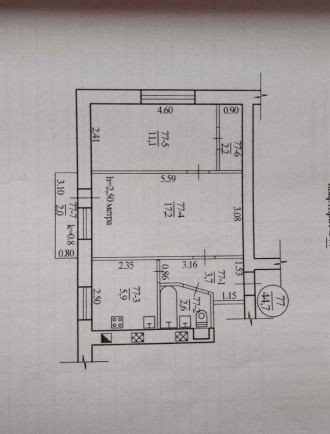 Пропонуємо купити двохкімнатну квартиру за адресою: вулиця Логуша Омеляна 6 ( ко. . фото 7