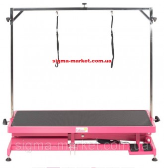 Blovi Callisto Pink — стіл з електричним підіймачем, стільниця 125 см x 65 см, р. . фото 6