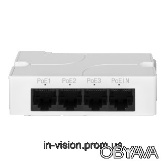 POE удлинитель GV-01\03 - высококачественный PoE (Power over Ethernet) удлинител. . фото 1
