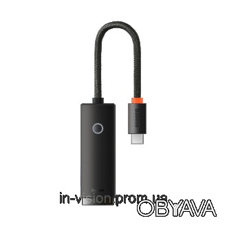 USB Hub Baseus Lite є адаптером, який підключається до ноутбука, моноблока, ПК, . . фото 1