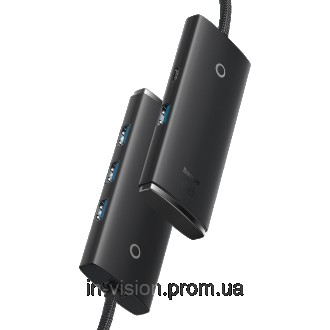 USB HUB Baseus Lite є компактним і функціональним рішенням для розширення можлив. . фото 3