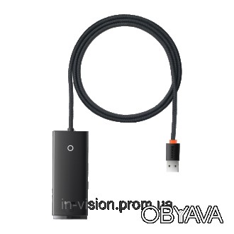 USB HUB Baseus Lite є компактним і функціональним рішенням для розширення можлив. . фото 1