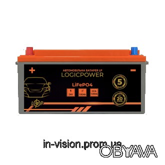 Автомобильный аккумулятор LP LiFePO4 24V - 100 Ah (+ слева) с BMS 1200А Аккумуля. . фото 1