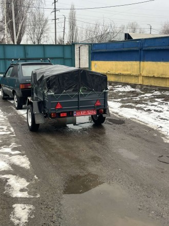 Купити новий авто причіп Дніпро-150х130х350 та інші моделі. Славянск. фото 1 Купити новий авто причіп Дніпро-150х130х350 та інші моделі. Славянск. фото 1