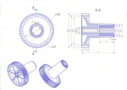 Шестерня с валом для мясорубки Zelmer 187.0005, Bosch 00793638.
Совместимые моде. . фото 3