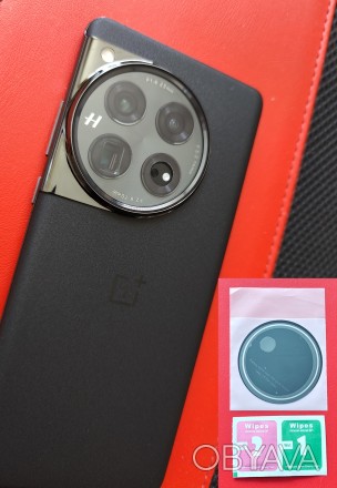 Продаётся защитная плёнка для OnePlus 12 на блок камер, ультрапрозрачная, благод. . фото 1