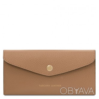 Жіноча шкіряна сумка конверт Tuscany Leather TL142322. . фото 1