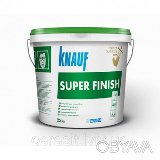  Шпаклівка Knauf Super Finish (Кнауф Супер Фініш) призначена тільки для внутрішн. . фото 1