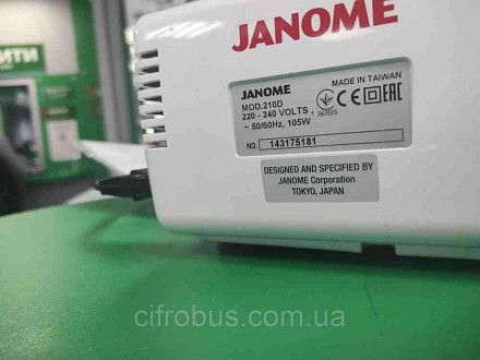 Компанія-виробник пропонує до уваги користувачів сучасну модель — Janome 210D. Ц. . фото 2