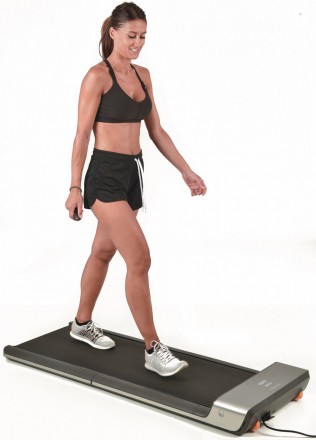 Дорожка для бега Toorx Treadmill WalkingPad with Mirage Display Mineral Grey (WP. . фото 9