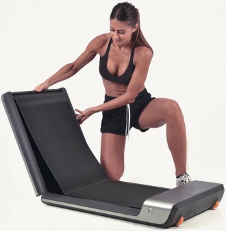 Дорожка для бега Toorx Treadmill WalkingPad with Mirage Display Mineral Grey (WP. . фото 6