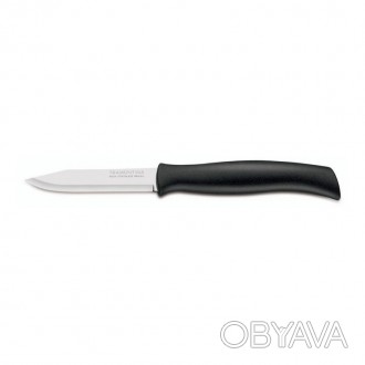 Нож для чистки овощей Tramontina Athus 76 мм, 23080/003
Нож для чистки овощей Tr. . фото 1