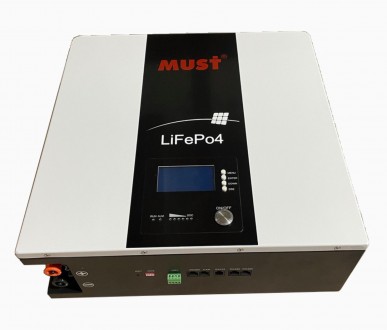 Настенные литиевые батареи MUST (LiFePO4) – это высокоинтегрированное решение хр. . фото 3
