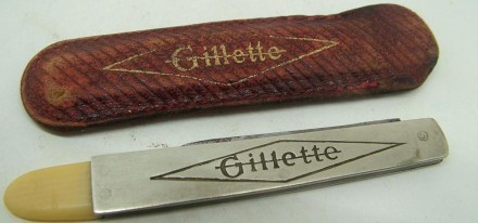нож маникюрный Gillette 1900-е РЕДКОСТЬ. . фото 4