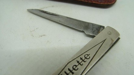 нож маникюрный Gillette 1900-е РЕДКОСТЬ. . фото 3