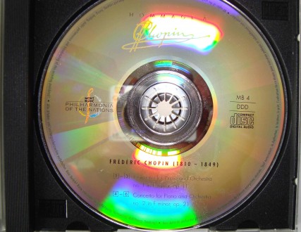 CD disk Frederic Chopin Hommage À Frédéric Chopin
CD disk . . фото 4