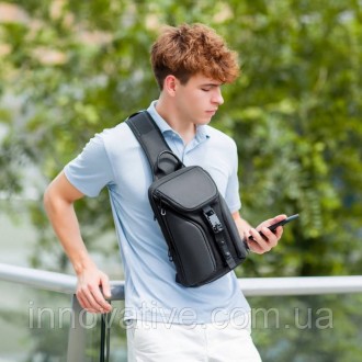Этот мужской рюкзак через плечо Mark Ryden MR7369 – это вершина комфорта и стиля. . фото 5