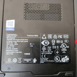 Тонкий клиент Lenovo ThinkCentre M920x USFF i3-8100 (4 ядра)/8 GB DDR4/SSD 256 G. . фото 6