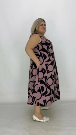 Женское летнее платье-сарафан для комфортной и стильной носки в теплое время год. . фото 5