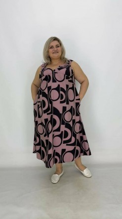 Женское летнее платье-сарафан для комфортной и стильной носки в теплое время год. . фото 9
