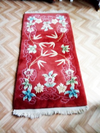 Продам не дорого уникальный китайский коврик:

ручная работа, шерсть - 100%, р. . фото 2