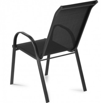 Дачный садовый стул со спинкой кресло для террасы Bonro B-1064 для дачи, для сад. . фото 5