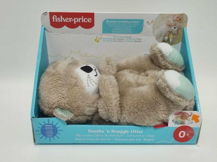 Видреня 
Fisher-Price Soothe'n Snuggle Otter - це унікальна плюшева іграшка, яка. . фото 2