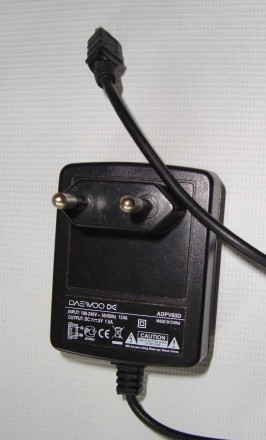 Блок питания  mini USB зарядное устройство Daewoo ADPV60D

Блок живлення 5V 1.. . фото 3