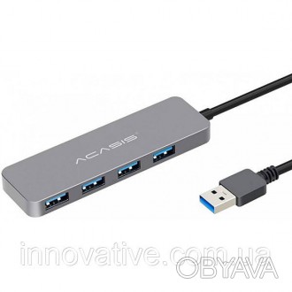 Основные преимущества:
- 4 USB порта версии 3.0
- Скорость передачи до 5 Гбит/с
. . фото 1