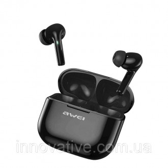 Awei T1 Pro - беспроводные наушники для тех, кто ценит качество звука и удобство. . фото 3