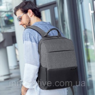 Повседневный городской рюкзак Mark Ryden MR9618 серого цвета – идеальный выбор д. . фото 7