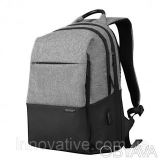 Повседневный городской рюкзак Mark Ryden MR9618 серого цвета – идеальный выбор д. . фото 1