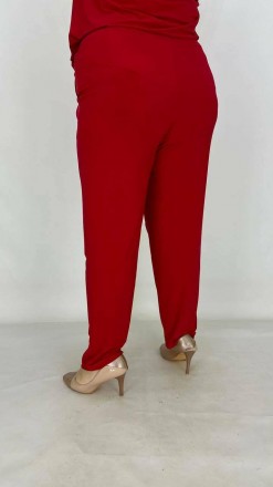 Женские удобные свободные штаны Защип-2 - отличный выбор для комфортного повседн. . фото 3