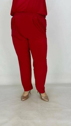 Женские удобные свободные штаны Защип-2 - отличный выбор для комфортного повседн. . фото 5