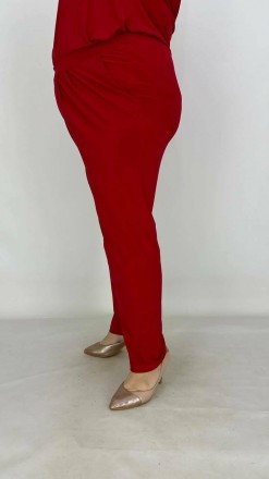 Жіночі зручні вільні штани Защип-2 – чудовий вибір для комфортного повсякденного. . фото 4