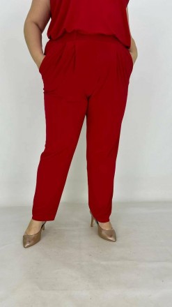 Женские удобные свободные штаны Защип-2 - отличный выбор для комфортного повседн. . фото 8