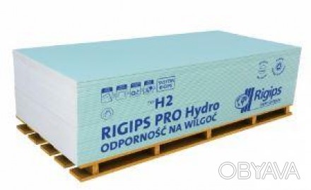 Плита гіпсокартонна RIGIPS PRO для будівництва світлих стінових покриттів, перег. . фото 1