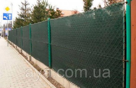 
Сетка затеняющая Техпром 110 г/м²*1,0 для заборов (Зеленая)
Эта зеленая сетка и. . фото 8