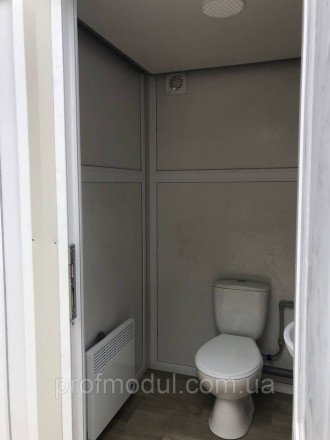 Представляємо вам ще один варіант модульного санвузла. Модульна туалетна кабінка. . фото 9