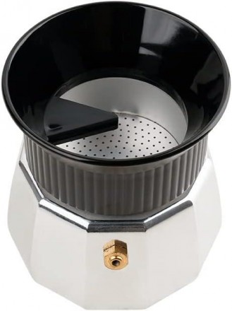 Дозирующая воронка для гейзерной кофеварки на 3 чашки Moka Pot Dosing Funnel
	Ти. . фото 2