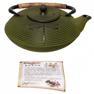 Заварочный чайник тецубин Танец Стрекозы, 1 л
Стрекоза – одна из древнейших насе. . фото 4