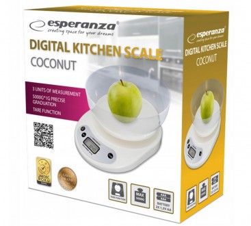 Кухонні ваги Esperanza - це надзвичайно точний пристрій, який допомагає при приг. . фото 4