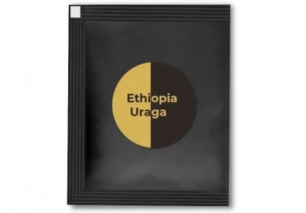 Кофе в дрипах Эфиопия Ethiopia Uraga Naturra GR1, Дрип пакет, 12 г, Кофе в дрип-. . фото 2