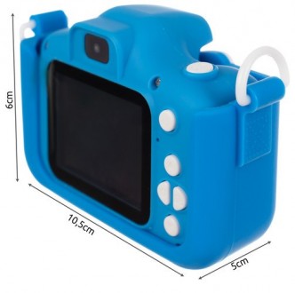 Цифровий фотоапарат для дітей Kruzzel 2-дюймова камера для найменших! 2W1 - крім. . фото 11