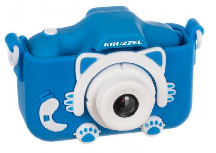 Цифровий фотоапарат для дітей Kruzzel 2-дюймова камера для найменших! 2W1 - крім. . фото 3