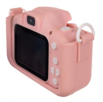 Цифровий фотоапарат для дітей рожевий Kruzzel 2-дюймова камера для найменших! 2W. . фото 9